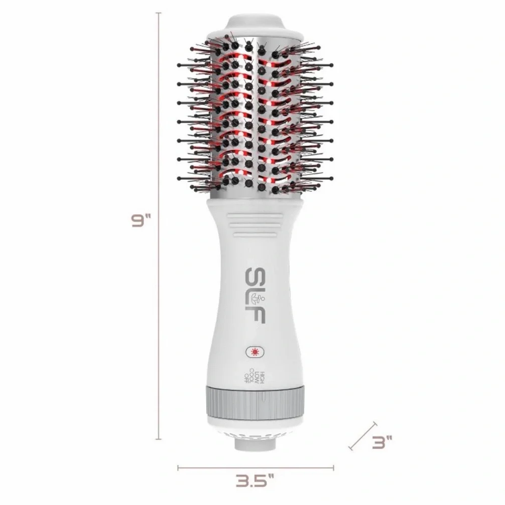 SLF Red Light Travel Dryer Hair Brush